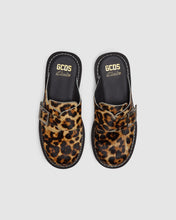 Load image into Gallery viewer, GCDS x Clarks Leopard mules