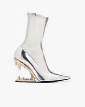 Load image into Gallery viewer, Morso Mirror Vinyl Ankle Boots
