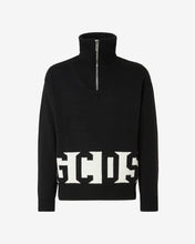 Load image into Gallery viewer, Gcds Low Band Half Zip Mockneck
