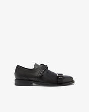 Load image into Gallery viewer, Multi Lace Buckle Derby Shoes
