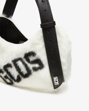 Load image into Gallery viewer, Comma Small Faux Fur Logo Twist Bag
