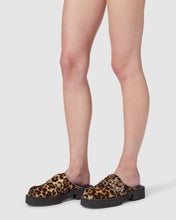 Load image into Gallery viewer, GCDS x Clarks Leopard mules
